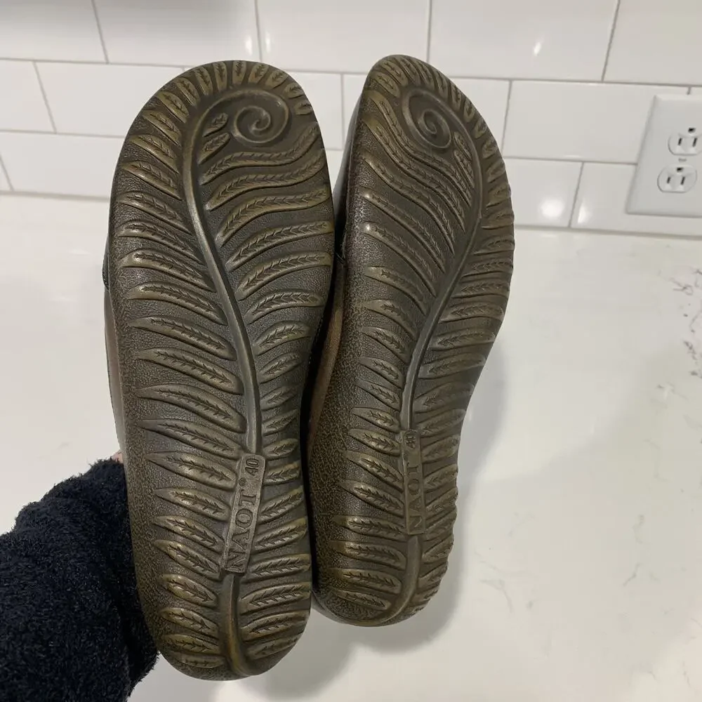 Naot | Shoes Flats Moana Distressed Leather Comfort Brown- Size 9 40